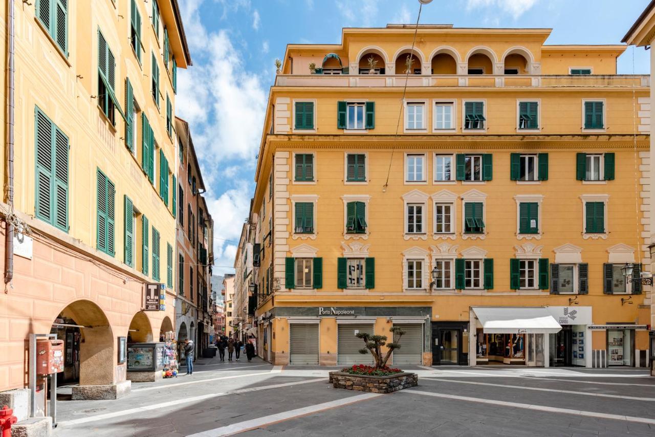 Cavour 9 Apartment 2B 2B 100Mq With Private Garage, In Center Of Rapallo, Wifi, Air Conditioned Zewnętrze zdjęcie
