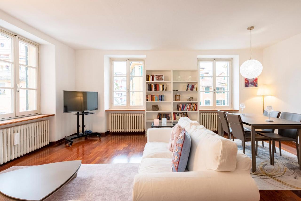 Cavour 9 Apartment 2B 2B 100Mq With Private Garage, In Center Of Rapallo, Wifi, Air Conditioned Zewnętrze zdjęcie